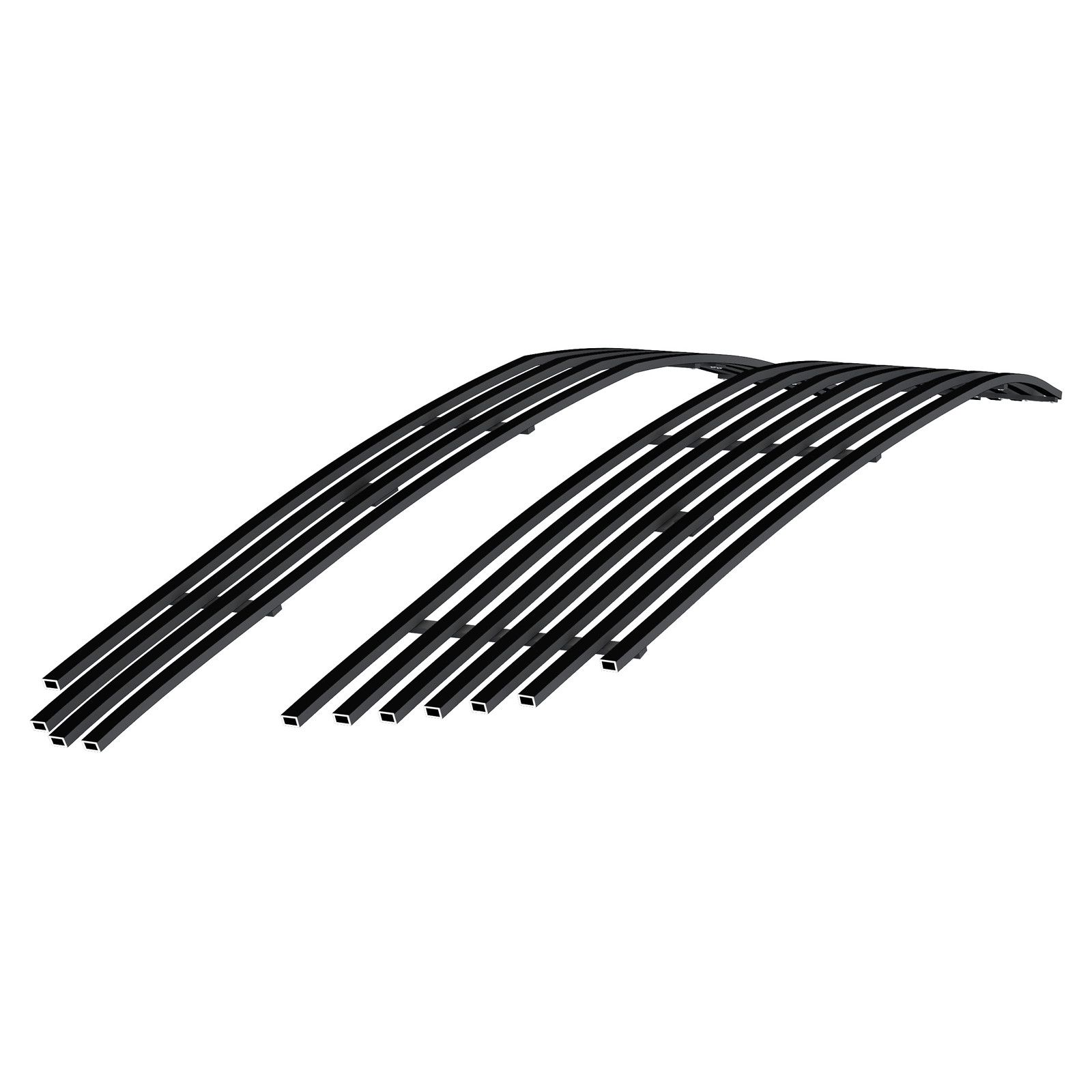 2010-2015 Chevy Equinox (2012-2015 Model Need Drilling) Main Upper Black Stainless Steel Billet Grille