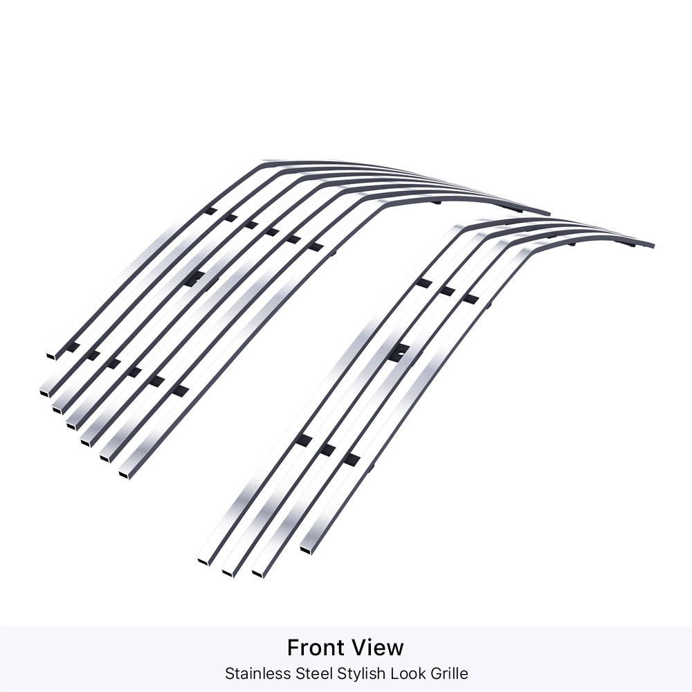 2010-2015 Chevy Equinox (2012-2015 Model Need Drilling) Main Upper Stainless Steel Billet Grille