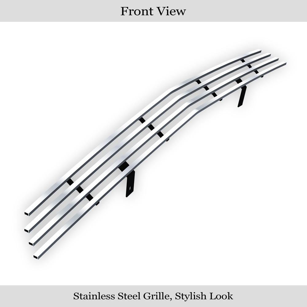2010-2015 Chevy Equinox Lower Bumper Stainless Steel Billet Grille