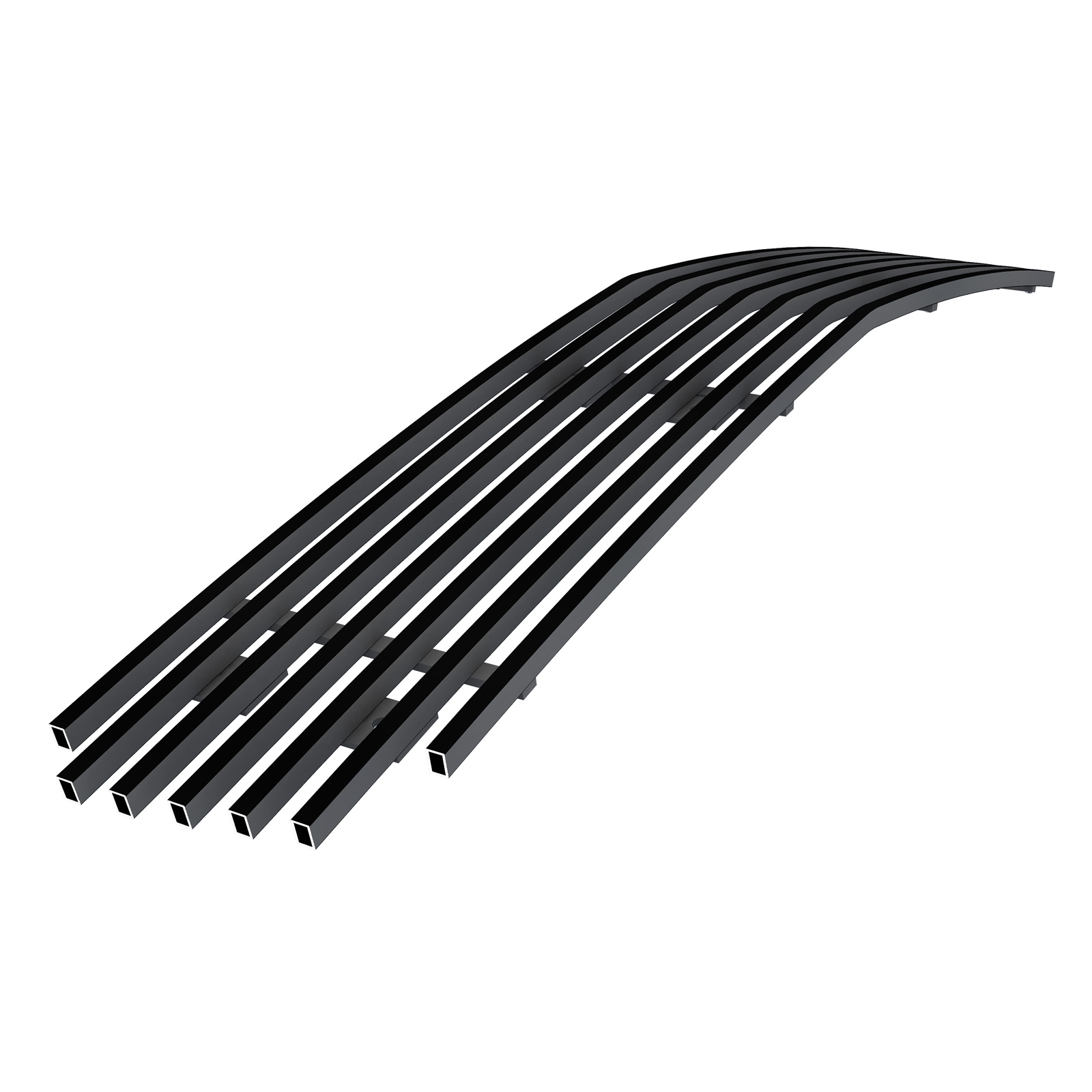 2008-2012 Chevy Malibu Lower Bumper Black Stainless Steel Billet Grille