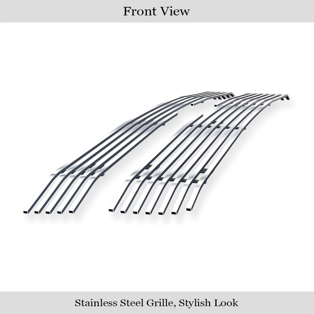 2011-2014 Chevy Silverado 2500 HD /2011-2014 Chevy Silverado 3500 HD Main Upper Stainless Steel Billet Grille