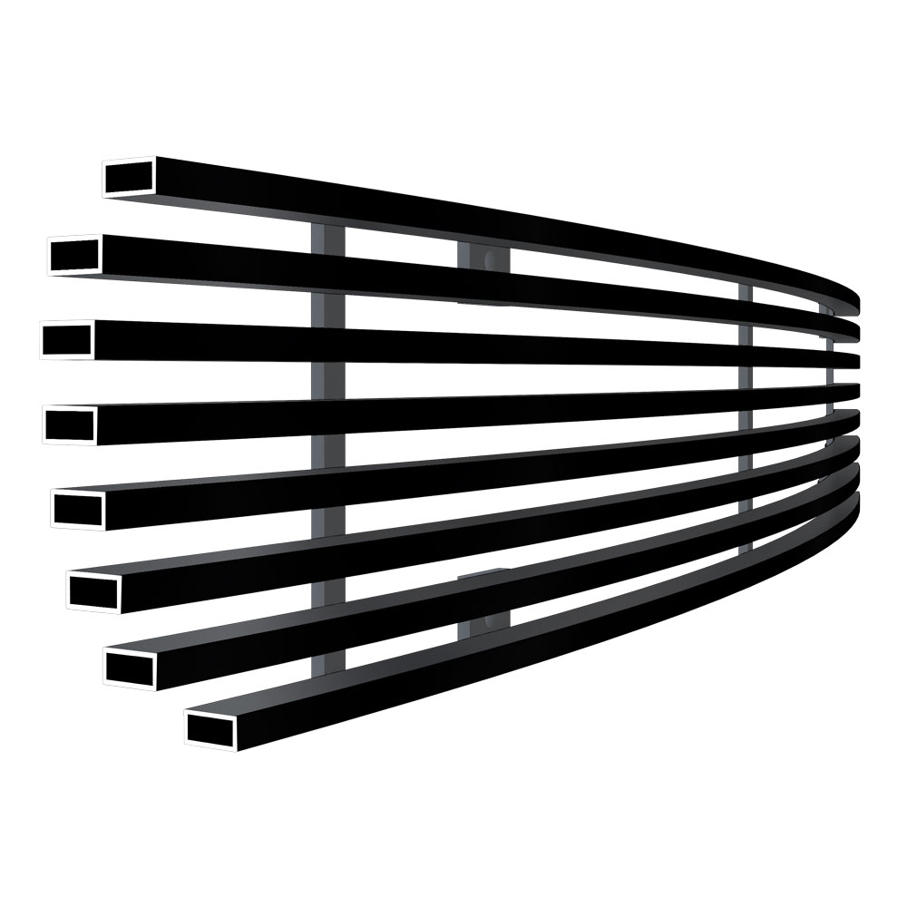 2011-2014 Chevy Silverado 2500 HD /2011-2014 Chevy Silverado 3500 HD Lower Bumper Black Stainless Steel Billet Grille