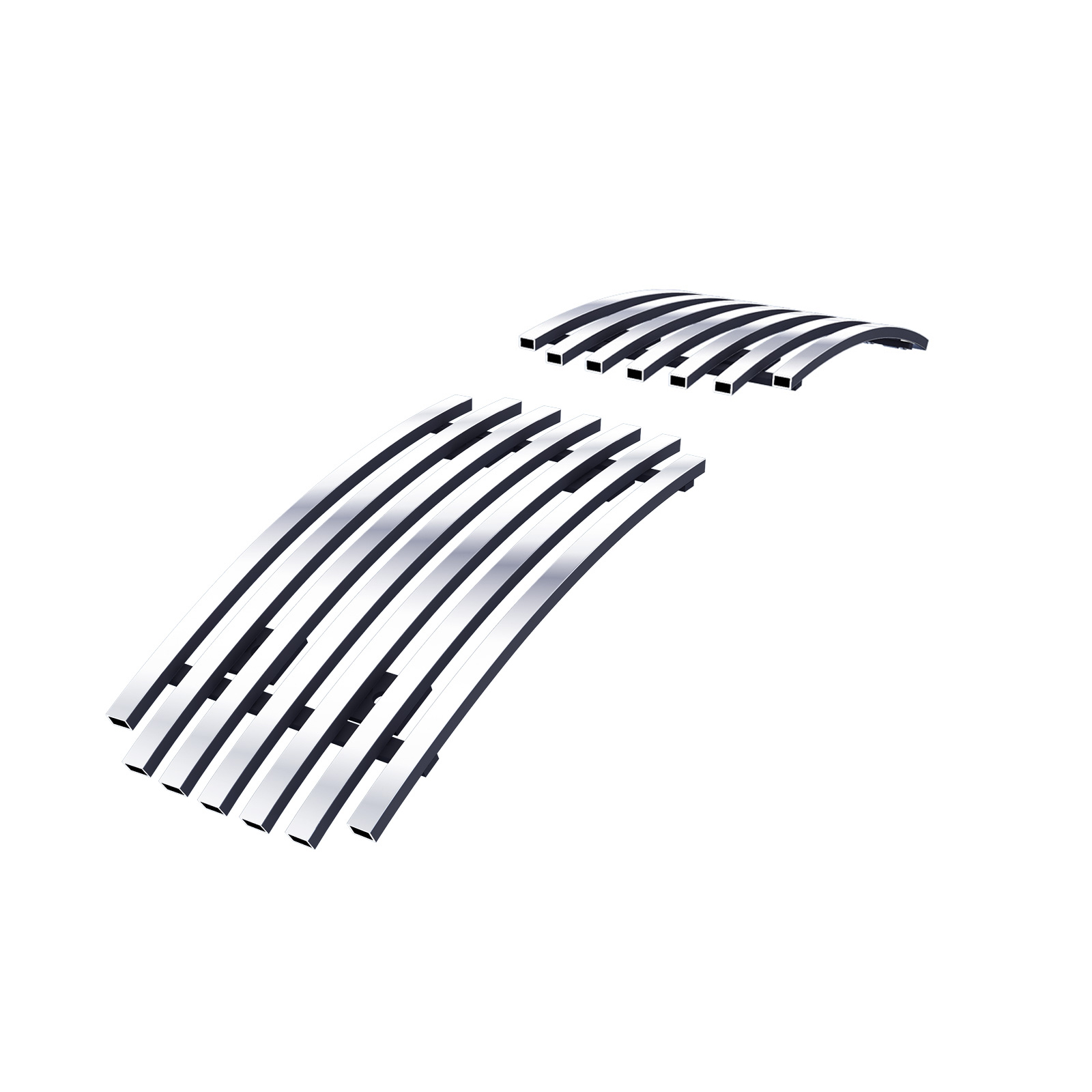 2007-2013 Chevy Silverado 1500 Fog Light Cover Stainless Steel Billet Grille