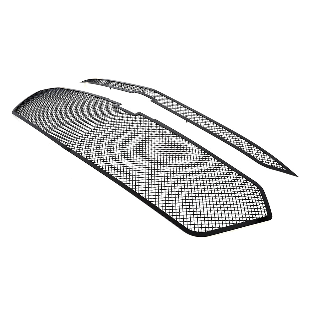 2018-2021 Chevy Traverse Not For High Country Main Upper Black Wire Mesh Grille