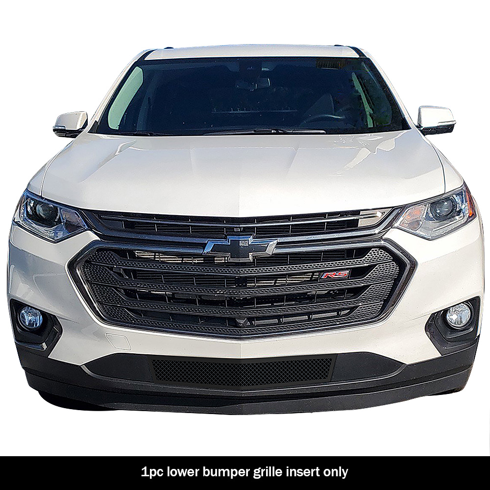 2018-2021 Chevy Traverse Lower Bumper Black Wire Mesh Grille