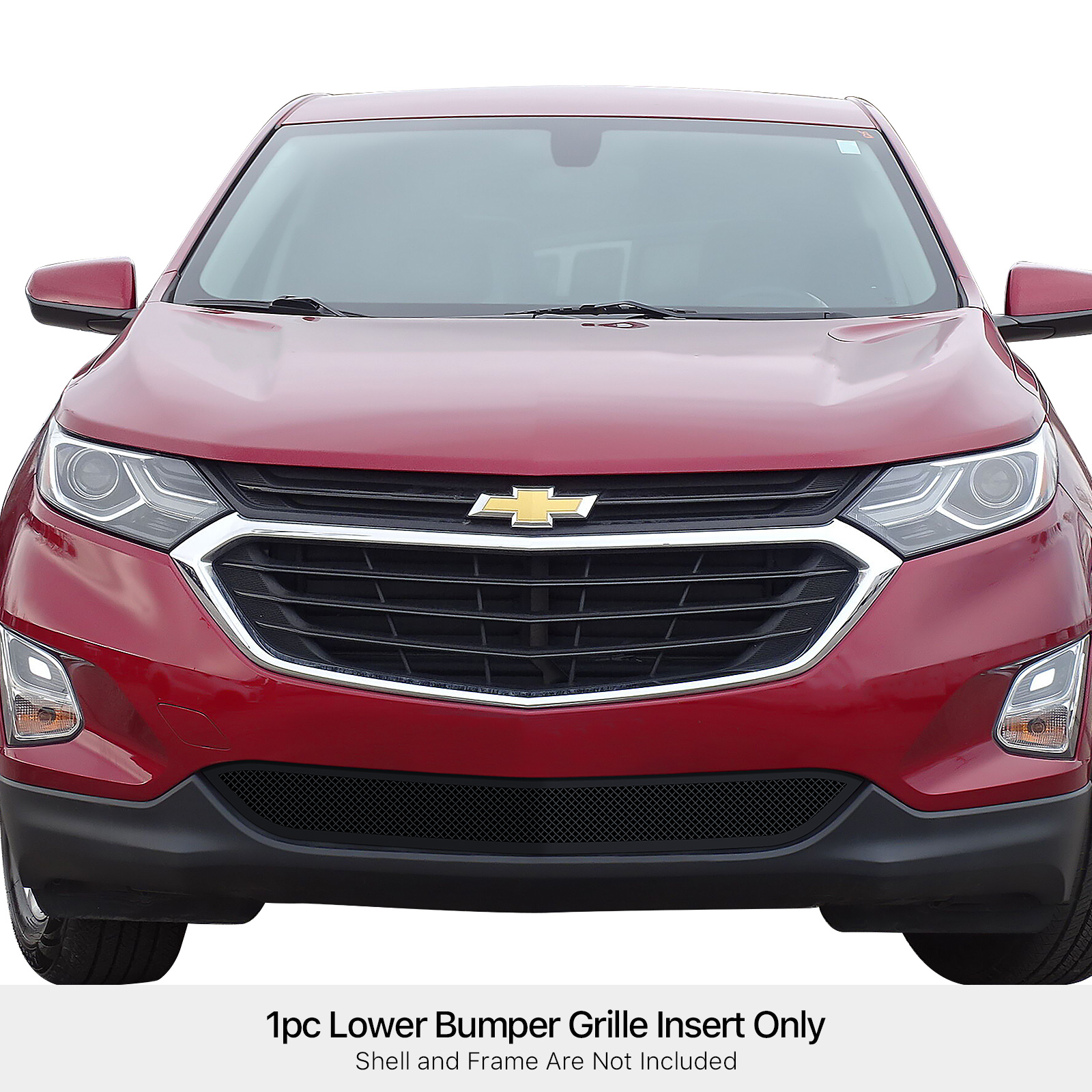 2018-2021 Chevy Equinox Lower Bumper Black Wire Mesh Grille