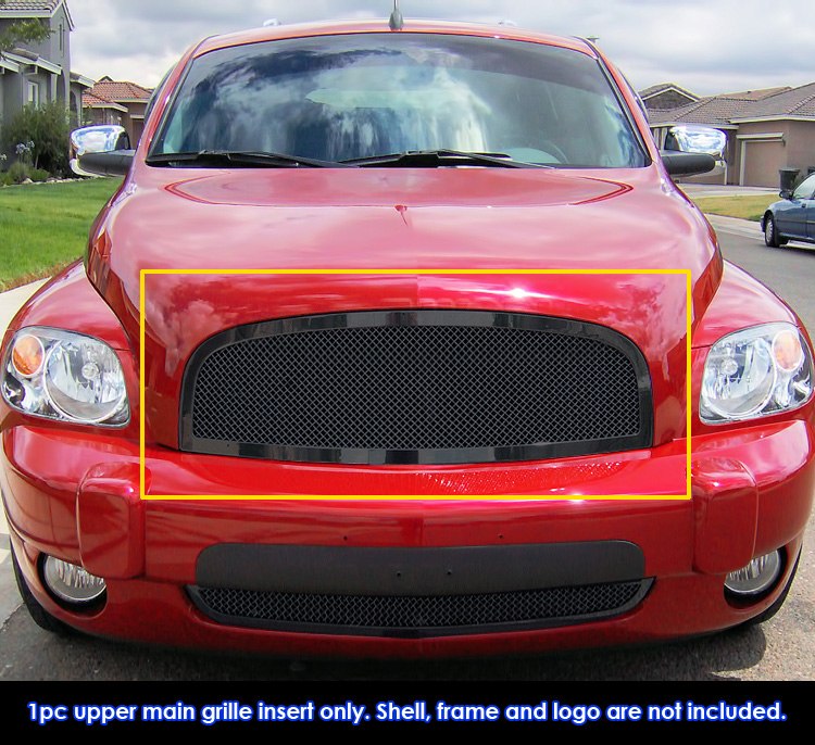 2006-2011 Chevy HHR Main Upper Black Wire Mesh Grille