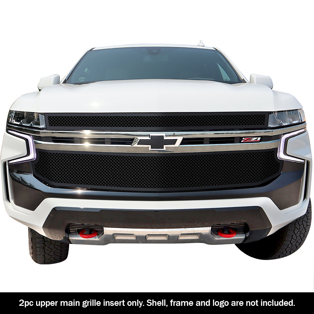 2021-2024 Chevy Tahoe LS & Z71 Main Upper Black Wire Mesh Grille