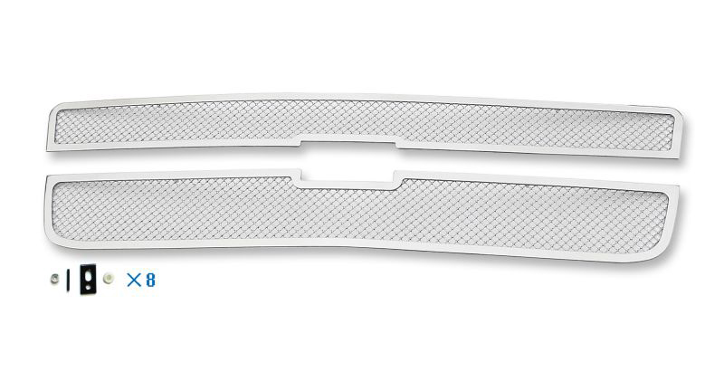 2001-2006 Chevy Avalanche  With Body Cladding Main Upper Wire Mesh Grille