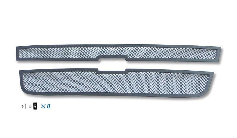 2004-2012 Chevy Colorado Not For Extreme Main Upper Black Wire Mesh Grille