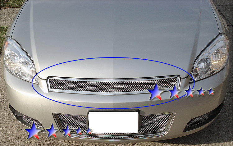 2006-2013 Chevy Impala /2006-2007 Chevy Monte Carlo /2014-2016 Chevy Impala Limited Model Only Main Upper Wire Mesh Grille