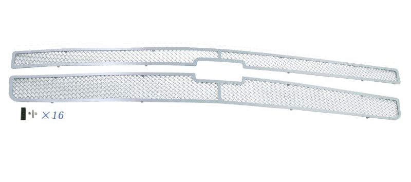2007-2013 Chevy Silverado 1500 (only for Models with logo height exceeding center bar) Main Upper Wire Mesh Grille