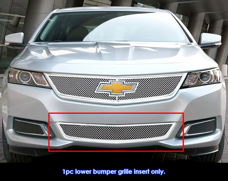 2014-2020 Chevy Impala (Not For 2014-2016 Chevy Impala Limited) Lower Bumper Wire Mesh Grille