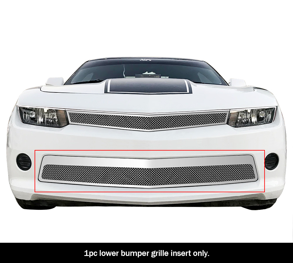 2014-2015 Chevy Camaro LT With RS Package/ 2014-2015 Chevy Camaro LS With RS Package Lower Bumper Wire Mesh Grille