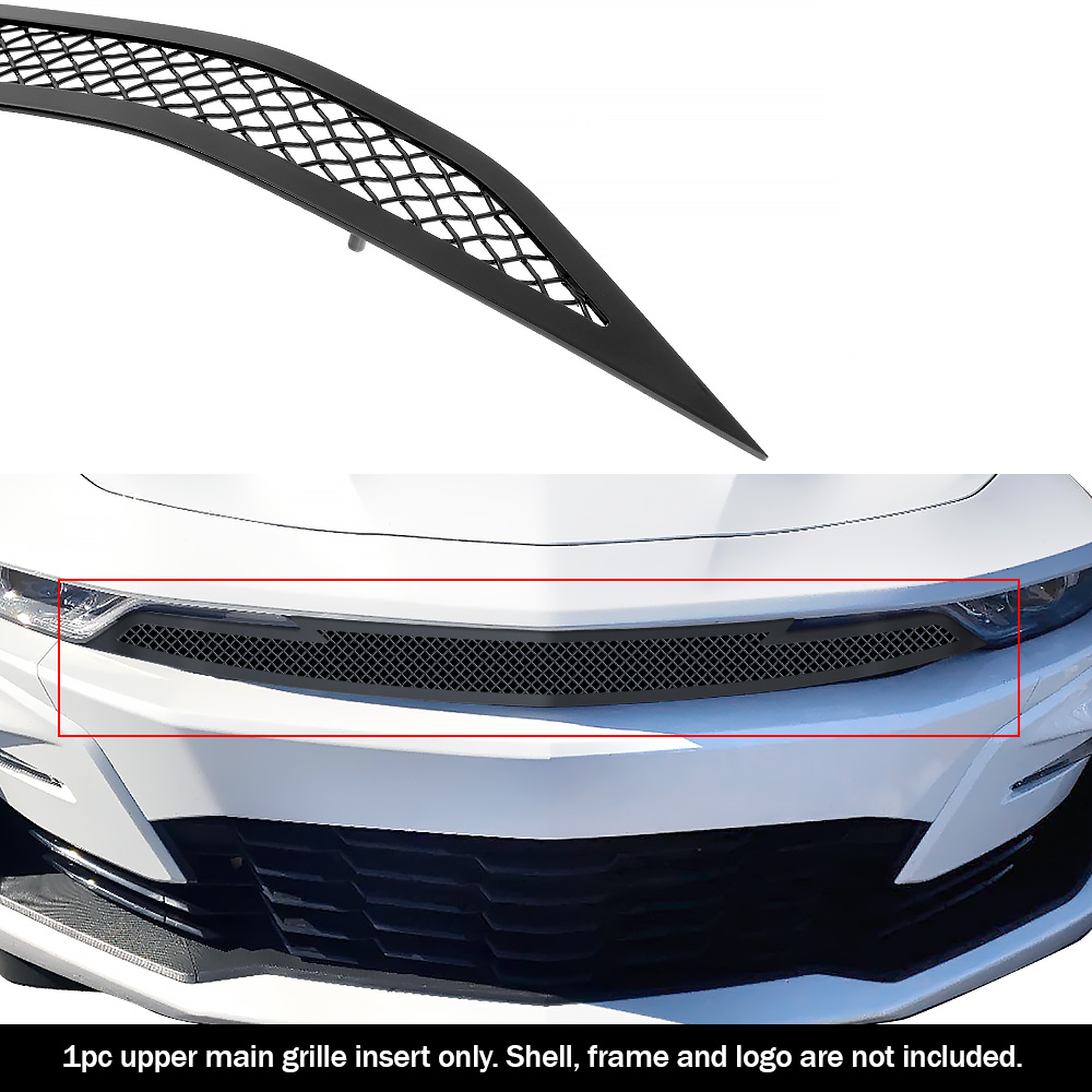 2019-2024 Chevy Camaro 1SS/2SS Main Upper Black Wire Mesh Grille