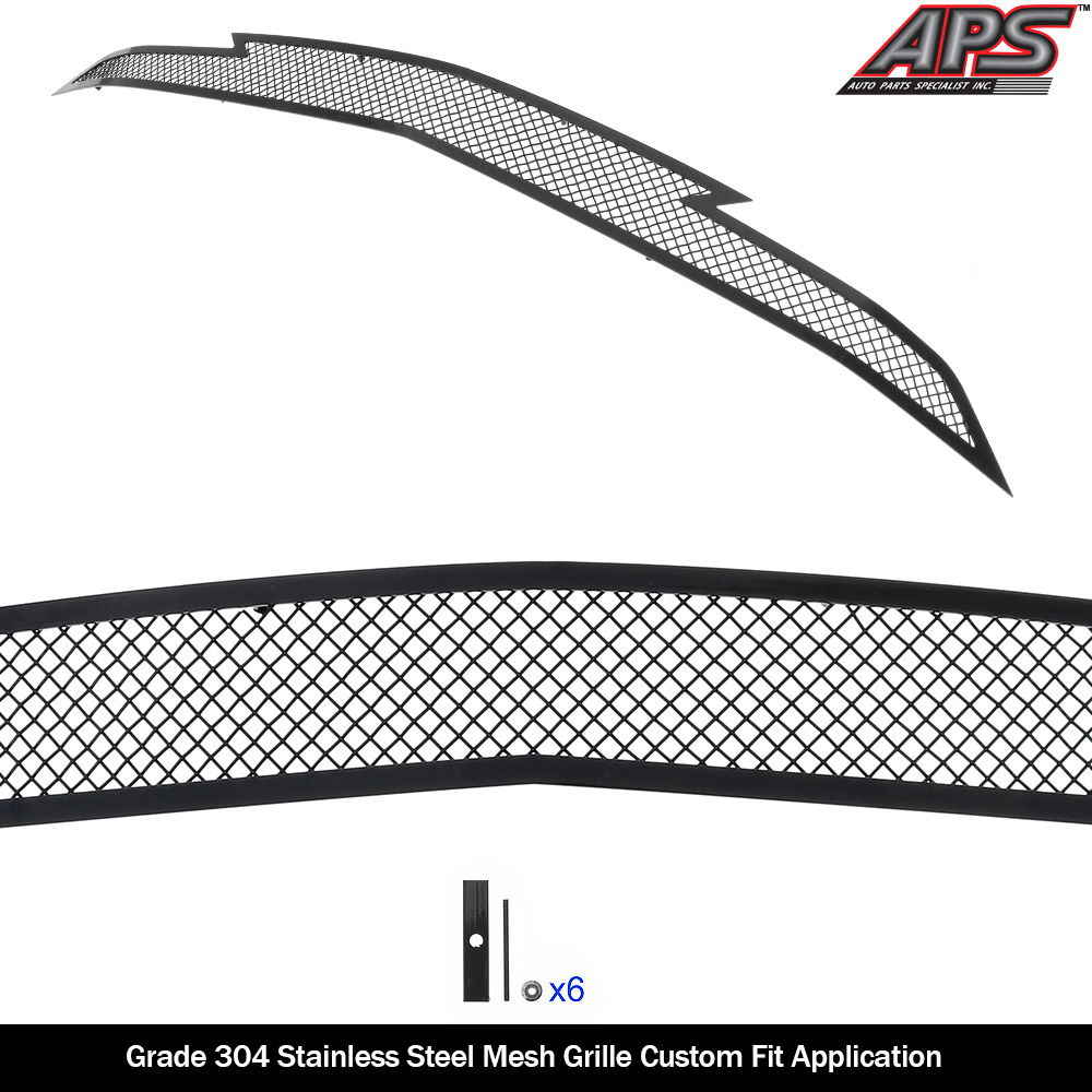 2019-2024 Chevy Camaro 1SS/2SS Main Upper Black Wire Mesh Grille