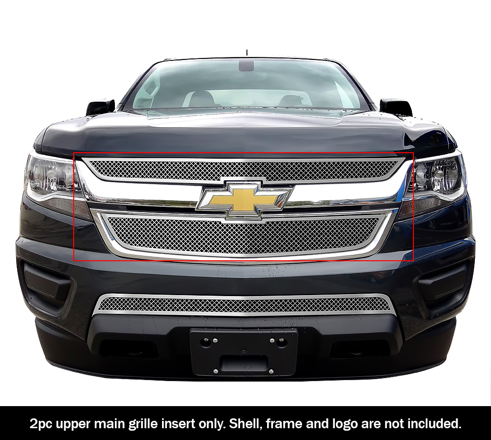 2015-2020 Chevy Colorado Not For ZR2 Model Main Upper Wire Mesh Grille