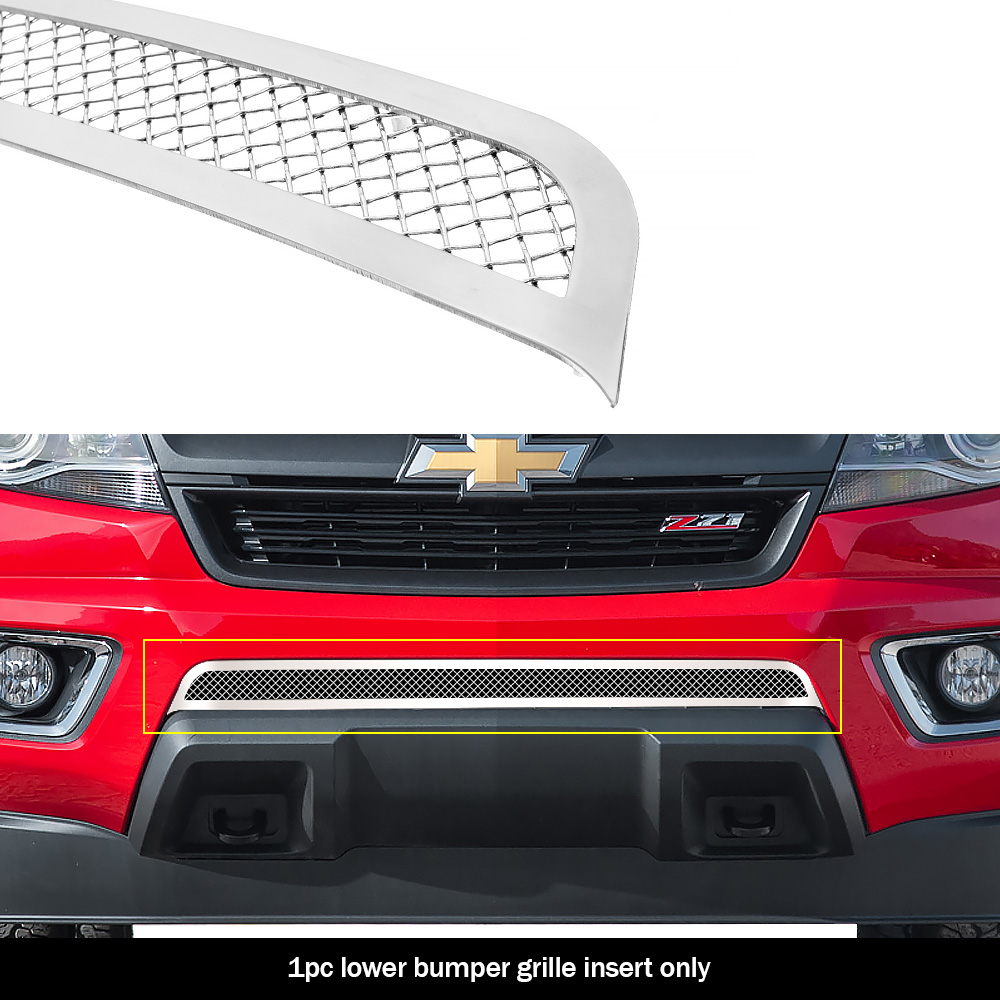 2015-2020 Chevy Colorado Not For ZR2 Model Lower Bumper Wire Mesh Grille