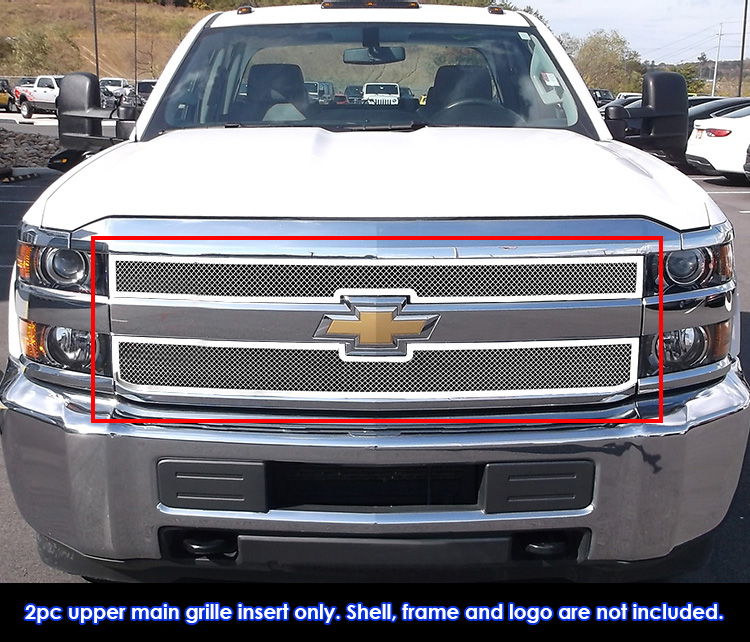 2015-2018 Chevy Silverado 2500 HD Without Z71 Package; Not for High Country Model(Not For Z71 Package and High Country Model)/2019 Chevy Silverado 2500 HD LTZ Without Z71 Package/2015-2018 Chevy Silverado 3500 HD Without Z71 Package; Not for High Country