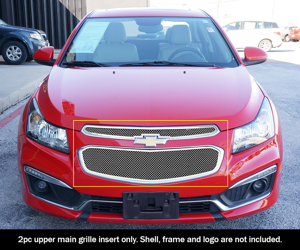 2015-2015 Chevy Cruze Main Upper Wire Mesh Grille