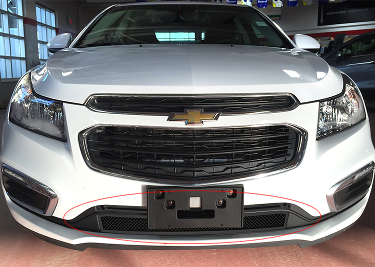 2015-2015 Chevy Cruze Lower Bumper Black Wire Mesh Grille