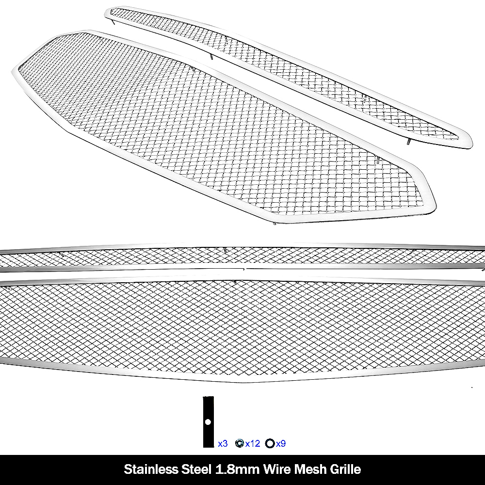 2016-2017 Chevy Equinox Main Upper Wire Mesh Grille
