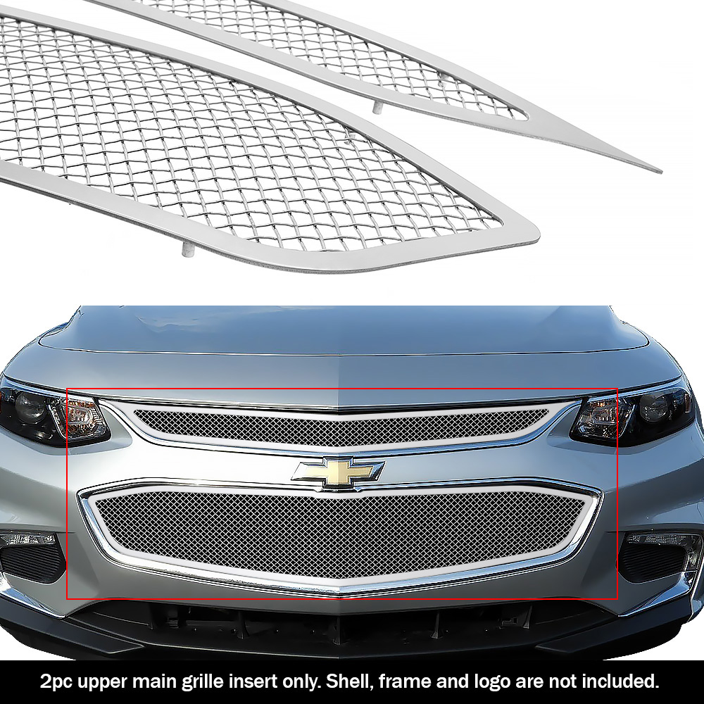 2016-2018 Chevy Malibu (Not for Limited Model) Main Upper Wire Mesh Grille