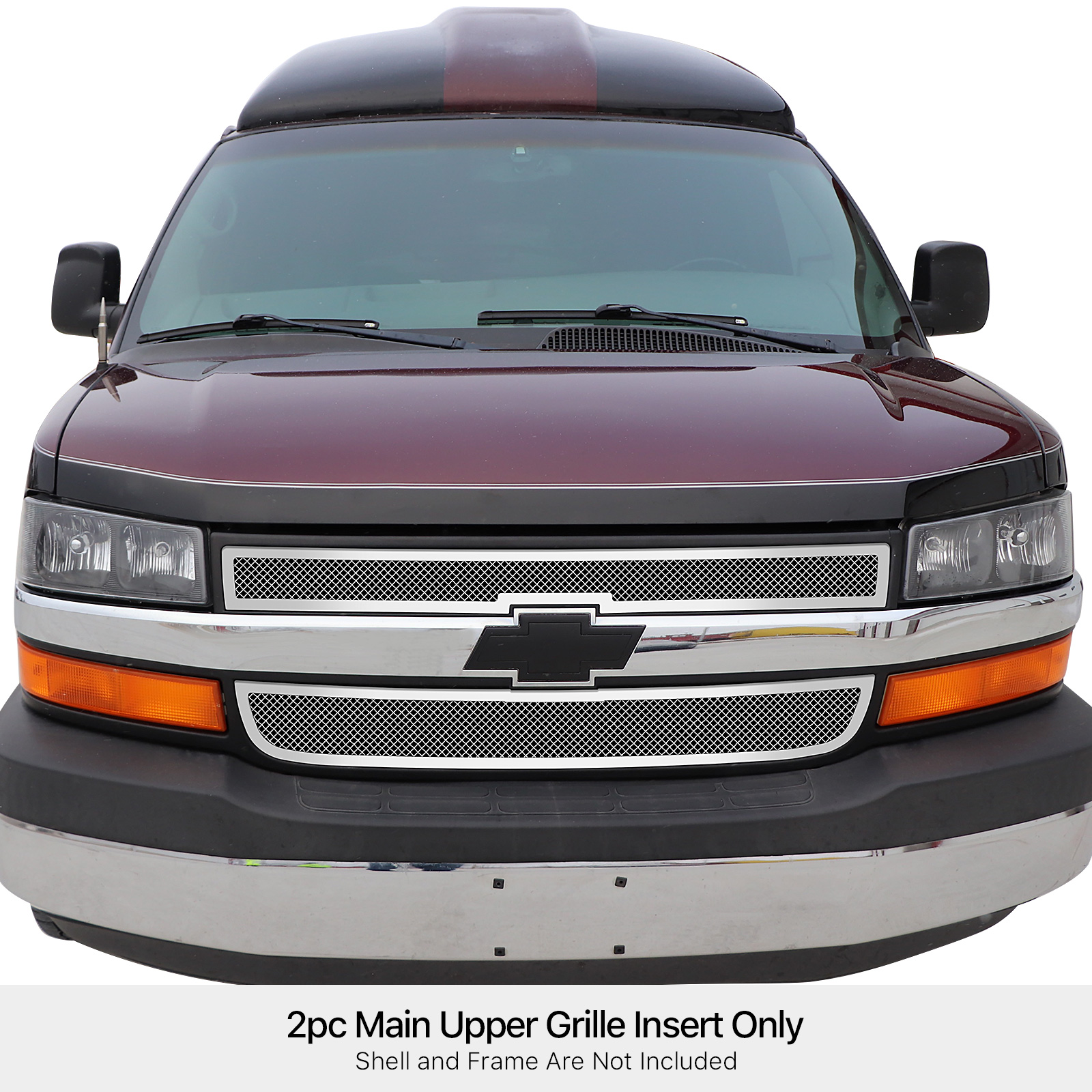 2003-2020 Chevy Express Van Main Upper Wire Mesh Grille