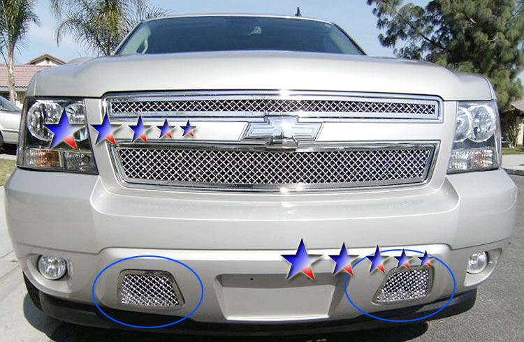 2007-2014 Chevy Avalanche Not For Z71 Model Tow Hook Must be Removed/2007-2014 Chevy Suburban Not For Z71 Model Tow Hook Must be Removed/2007-2014 Chevy Tahoe Not For Z71/ Hybrid Model Tow Hook Must be Removed Tow Hook Wire Mesh Grille