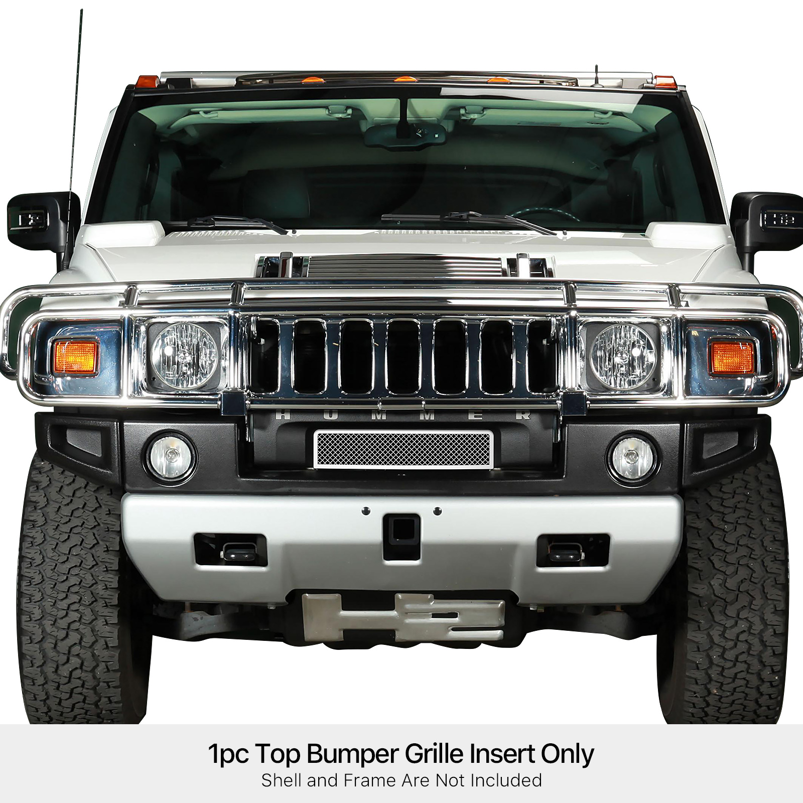 2003-2007 Hummer H2 Lower Bumper Wire Mesh Grille