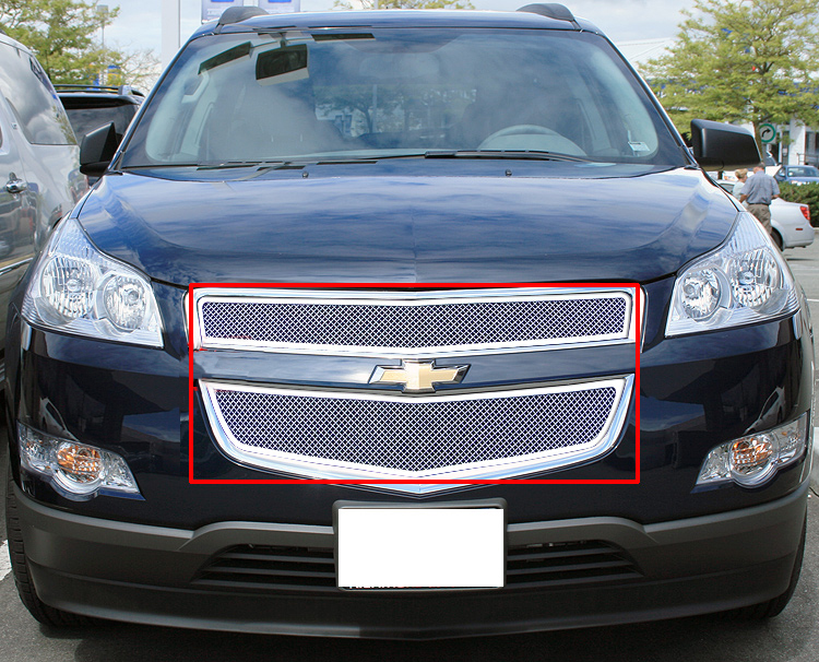 2009-2012 Chevy Traverse Main Upper Wire Mesh Grille