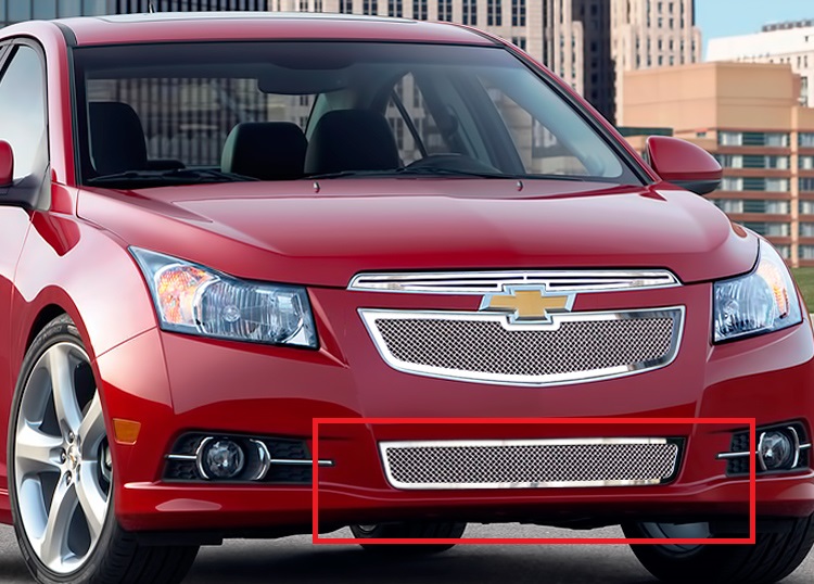 2011-2014 Chevy Cruze LT RS package And Turbo Only/2011-2014 Chevy Cruze LTZ RS package And Turbo Only Lower Bumper Wire Mesh Grille