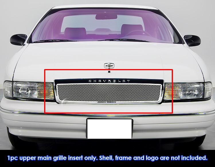 1991-1996 Chevy Caprice Main Upper Wire Mesh Grille