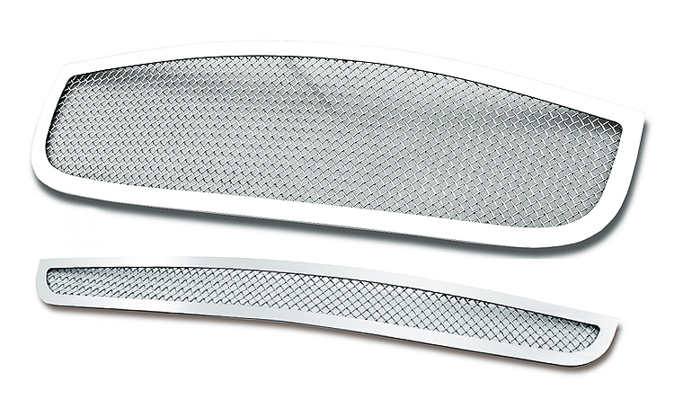 2006-2011 Chevy HHR Not For SS and SS Panel Model Main Upper + Lower Bumper Wire Mesh Grille