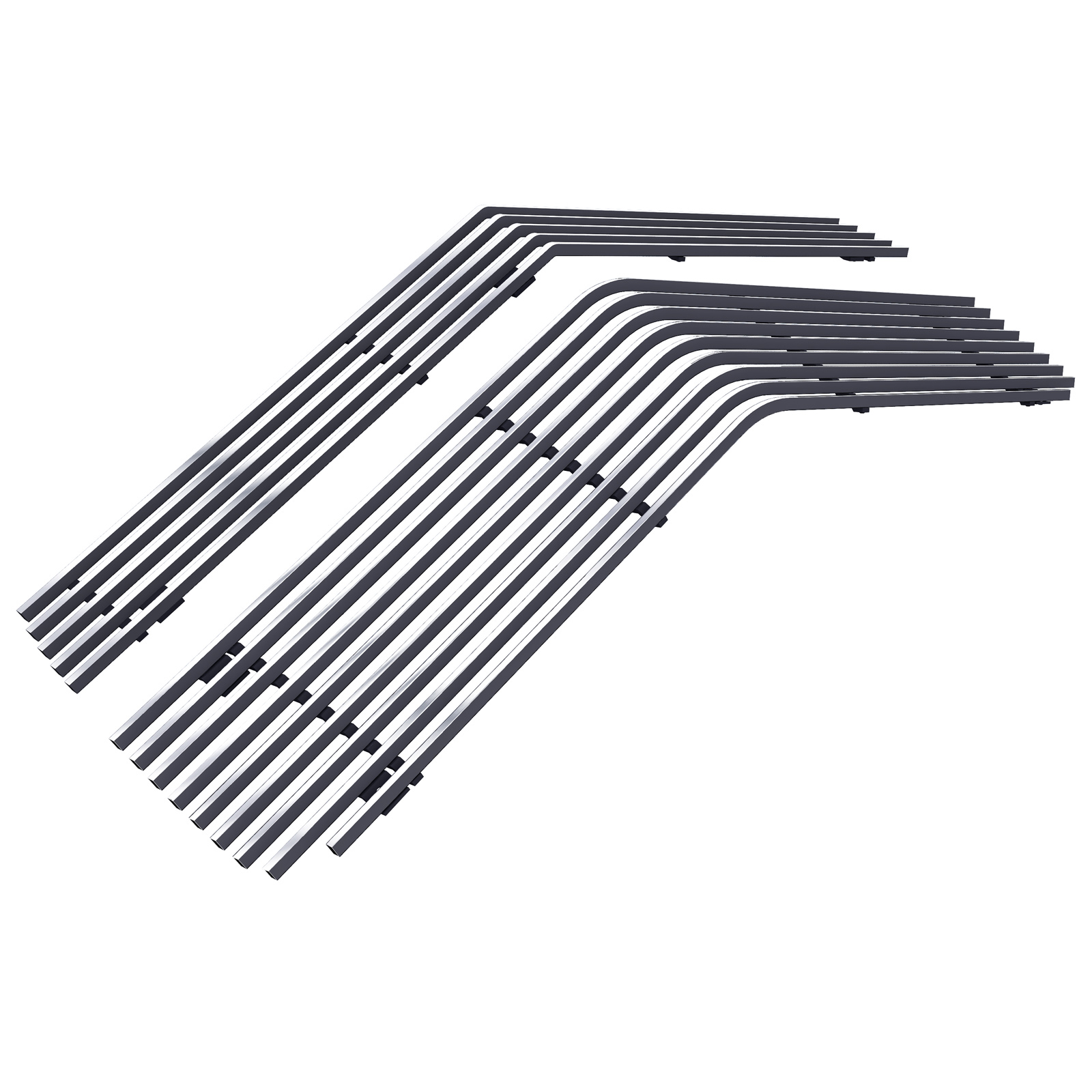 1978-1981 Chevy Camaro Main Upper + Lower Bumper Stainless Steel Billet Grille