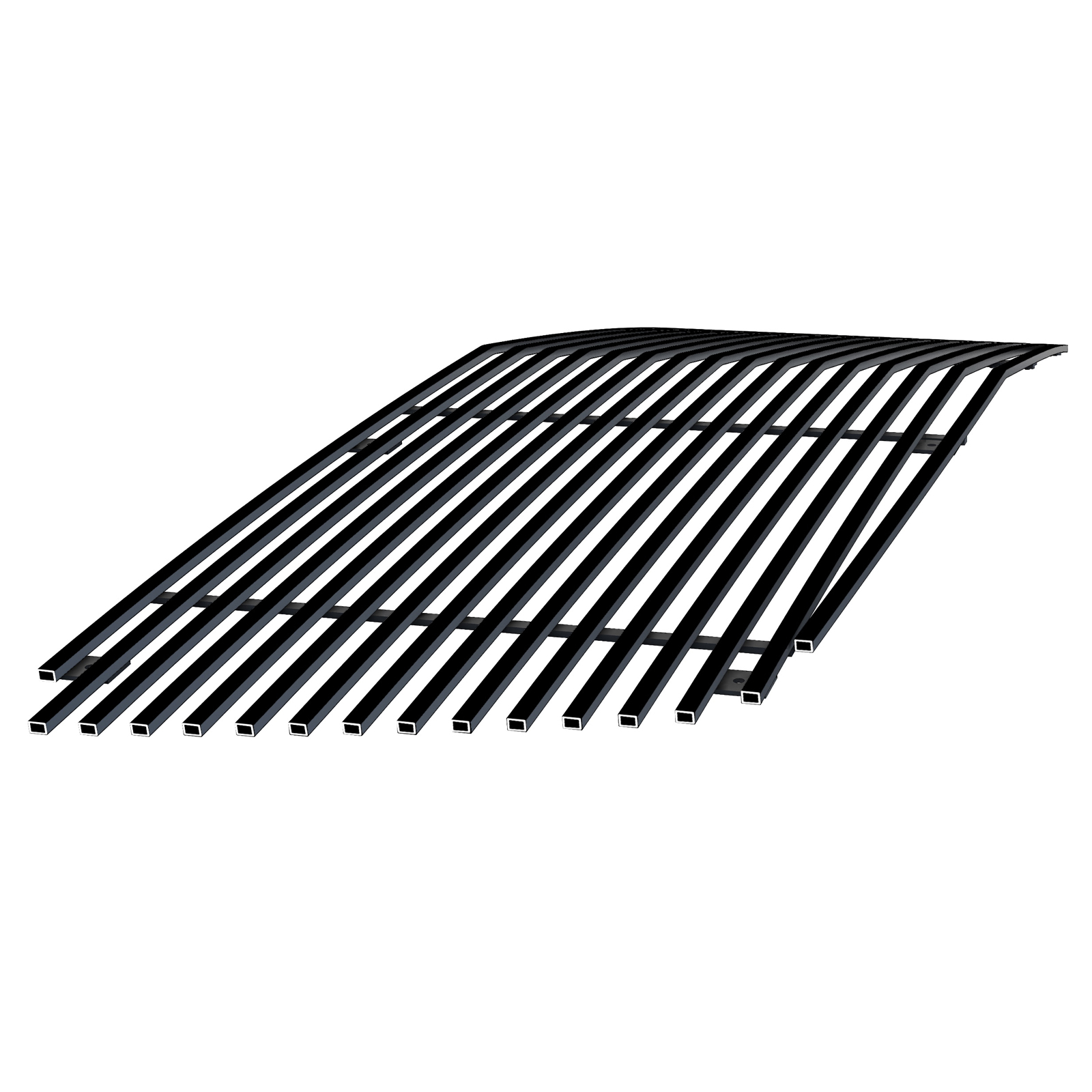 2007-2013 Chevy Avalanche /2007-2014 Chevy Suburban /2007-2014 Chevy Tahoe Not For Hybrid Main Upper Black Stainless Steel Billet Grille