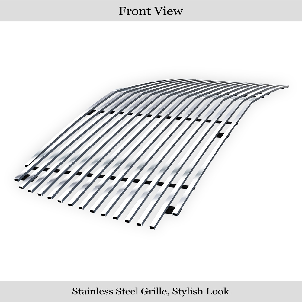 2007-2013 Chevy Avalanche /2007-2014 Chevy Suburban /2007-2014 Chevy Tahoe Not For Hybrid Main Upper Stainless Steel Billet Grille
