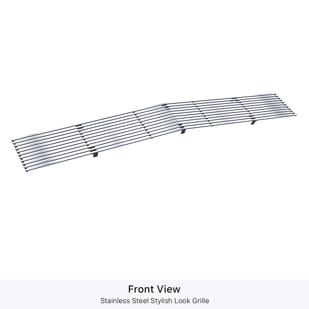 1991-1994 Chevy Blazer Phantom Grille/1991-1993 Chevy S-10 Phantom Grille Main Upper Stainless Steel Billet Grille