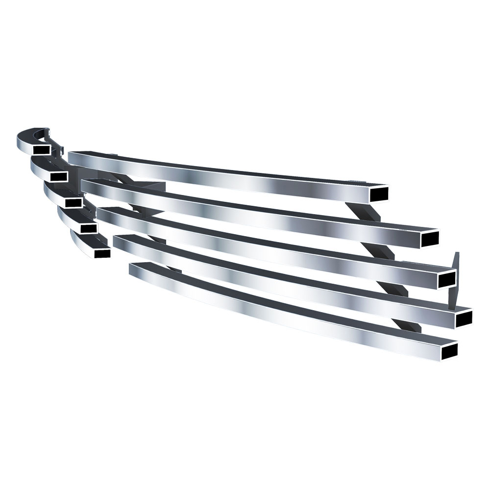 1999-2002 Chevy Silverado 1500 /2000-2006 Chevy Suburban Only For Z71 And With Round Fog Lamps/2000-2006 Chevy Tahoe Only For Z71 And With Round Fog Lamps TOW HOOK Stainless Steel Billet Grille