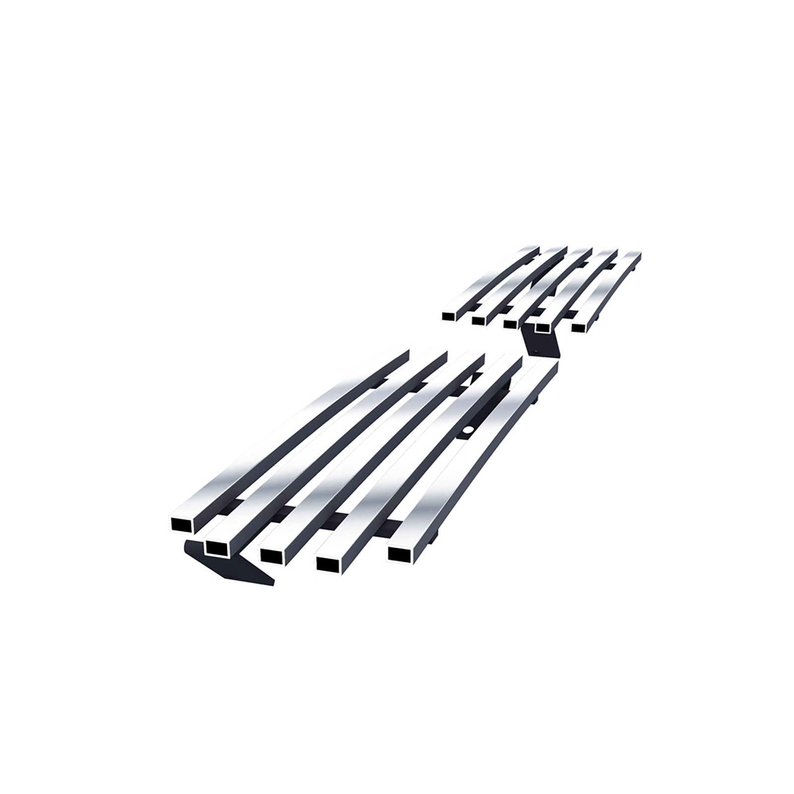 1999-2002 Chevy Silverado 1500 /2000-2006 Chevy Suburban Only For Z71 And With Round Fog Lamps/2000-2006 Chevy Tahoe Only For Z71 And With Round Fog Lamps Tow Hook Stainless Steel Billet Grille