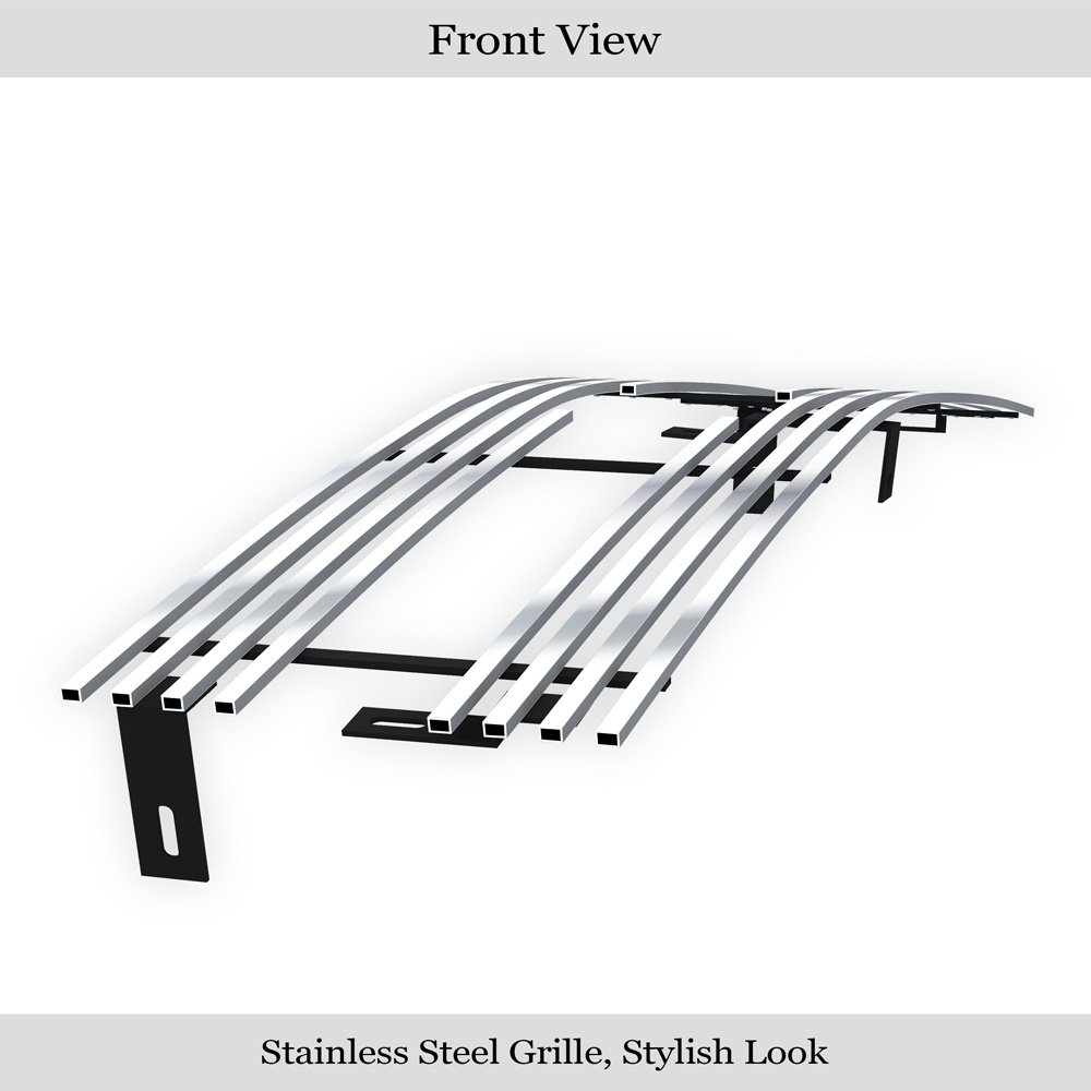 1998-2005 Chevy Blazer Horizontal Bar/1998-2004 Chevy S-10 Horizontal Bar Main Upper Stainless Steel Billet Grille