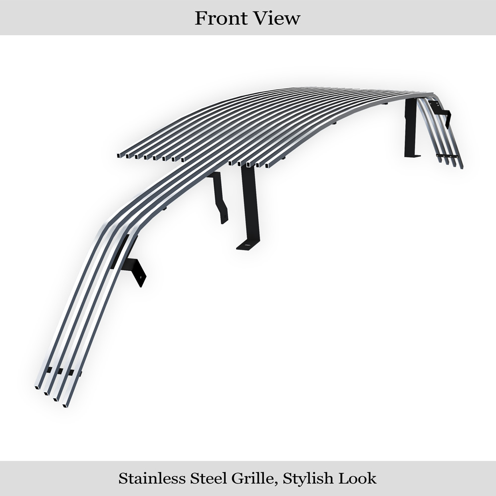 1998-2004 Chevy S-10 ( Full Face)/1998-2004 Chevy Blazer ( Full Face) Main Upper Stainless Steel Billet Grille