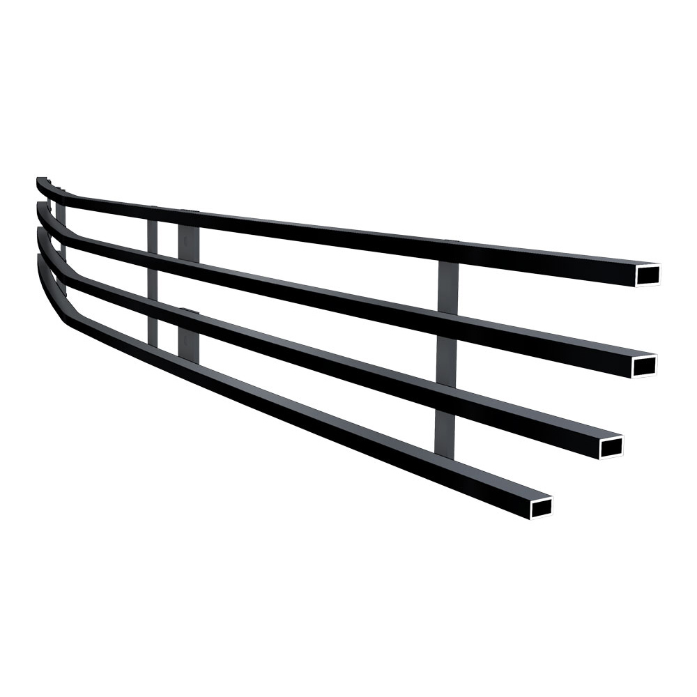 1993-1997 Chevy Camaro Main Upper Black Stainless Steel Billet Grille