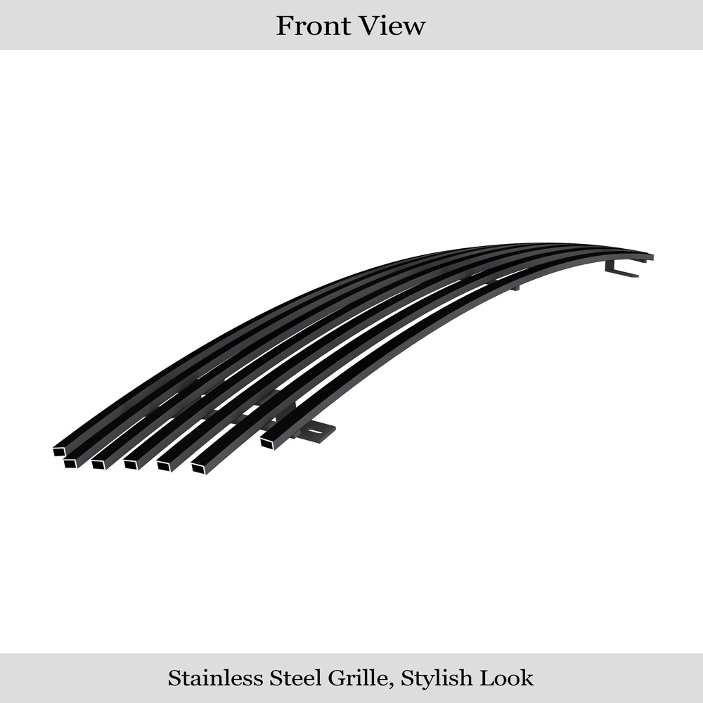 1994-1996 Chevy Impala SS Main Upper Black Stainless Steel Billet Grille
