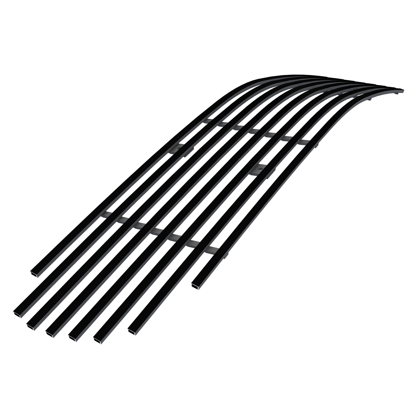 1998-2003 Chevy Camaro Main Upper Black Stainless Steel Billet Grille