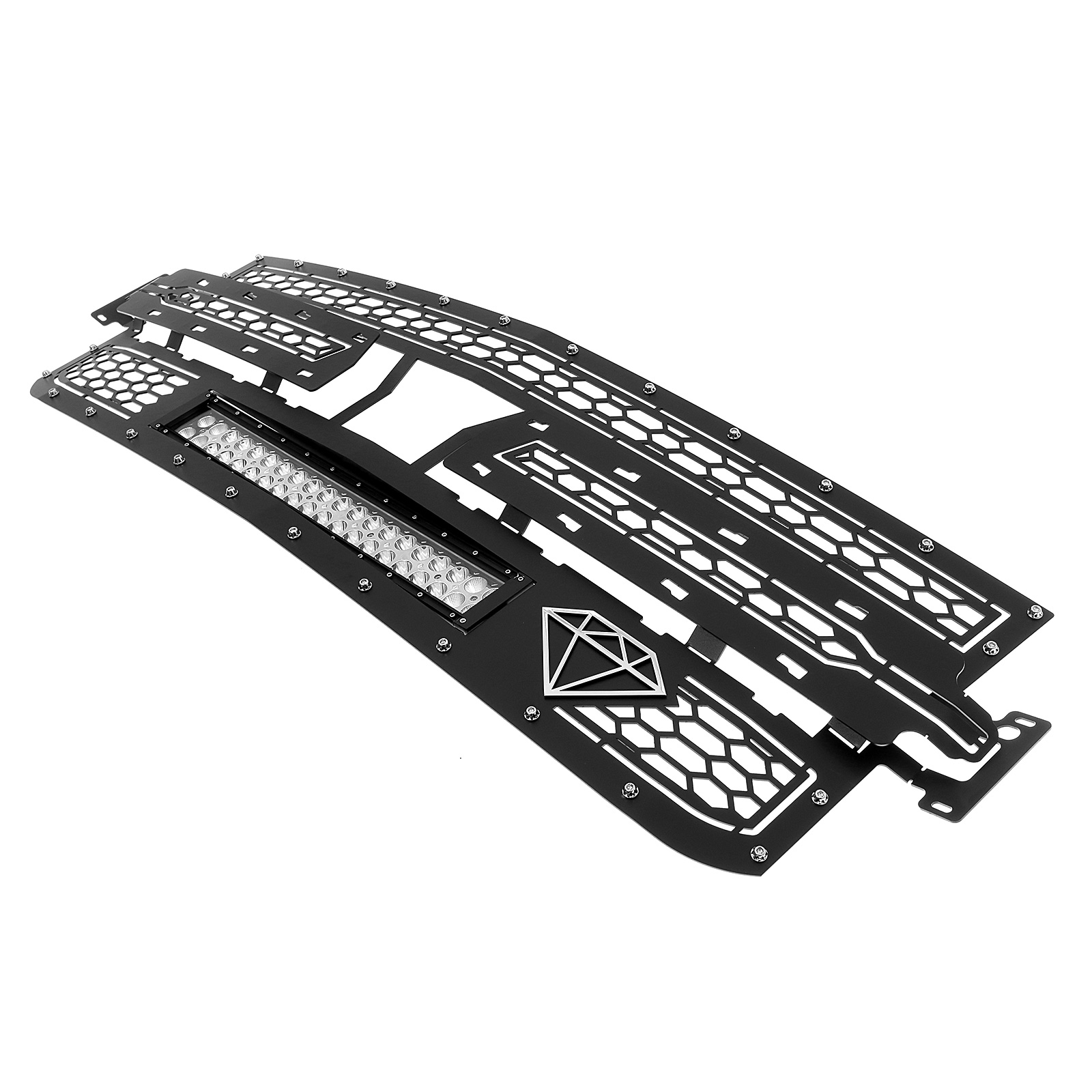 2019-2022 Chevy Silverado 1500 Not for Custom Trailboss/Custom/Work Truck Main Upper Sheet Grille
