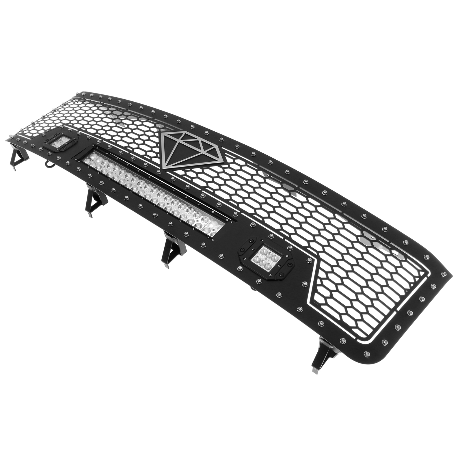 2011-2014 Chevy Silverado 2500 HD /2011-2014 Chevy Silverado 3500 HD Main Upper Sheet Grille