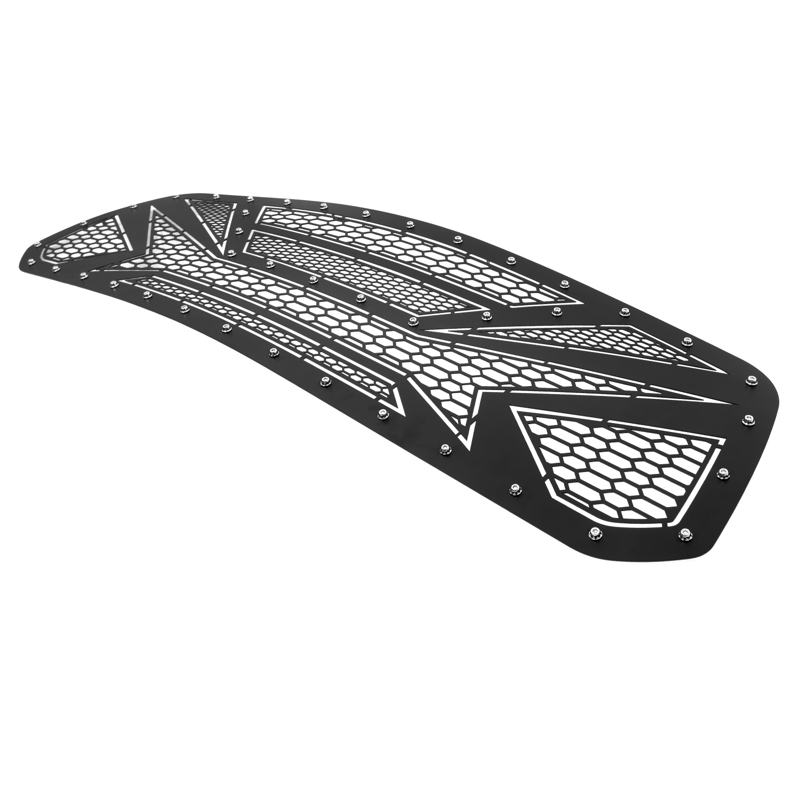 2013-2017 Ram 1500 Not For Rebel/2018 Ram 1500 Not For Rebel & Sport & Laramie Longhorn & Laramie Limited/2019-2021 Ram 1500 Classic Only Main Upper Sheet Grille