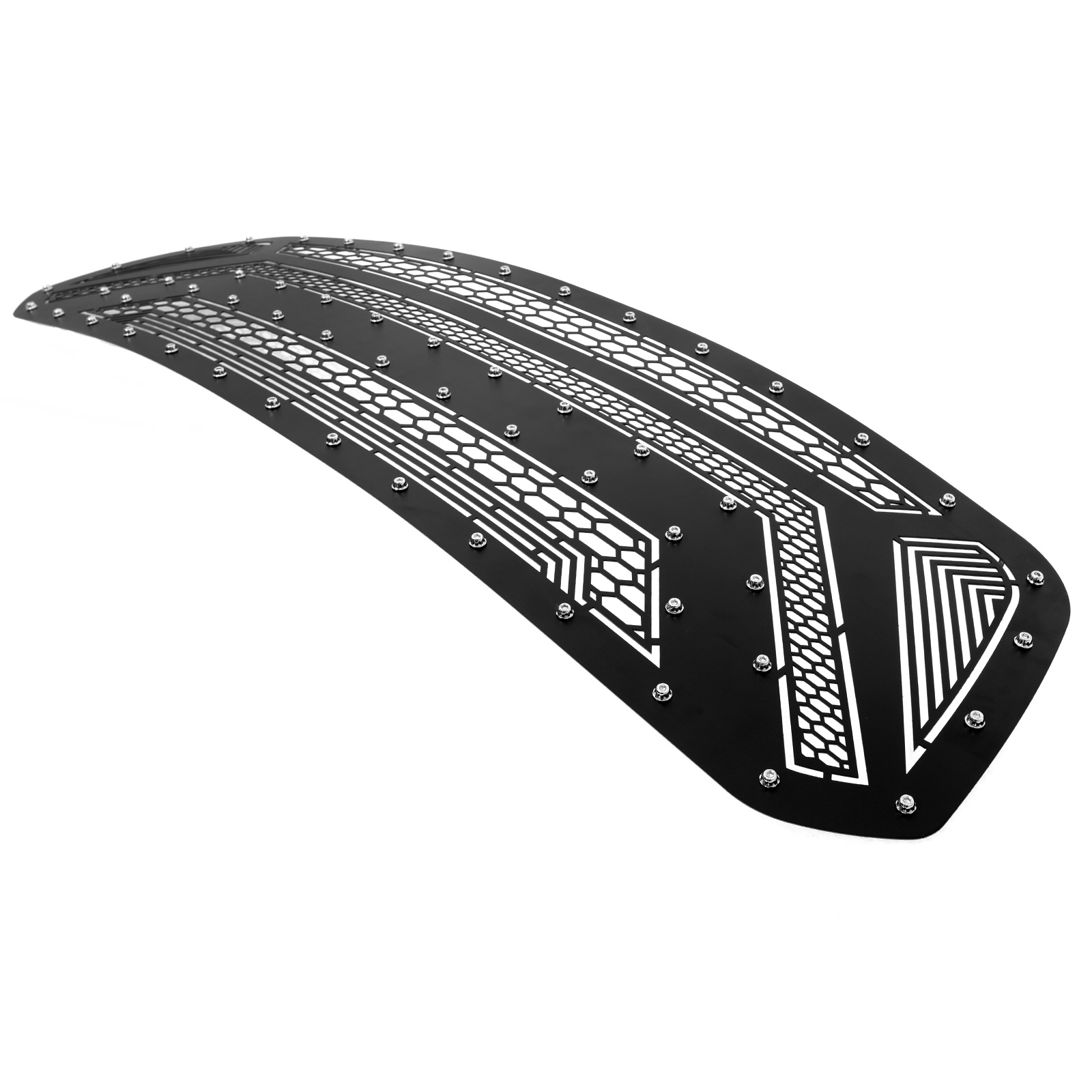 2013-2017 Ram 1500 Not For Rebel/2018 Ram 1500 Not For Rebel & Sport & Laramie Longhorn & Laramie Limited/2019-2021 Ram 1500 Classic Only Main Upper Sheet Grille