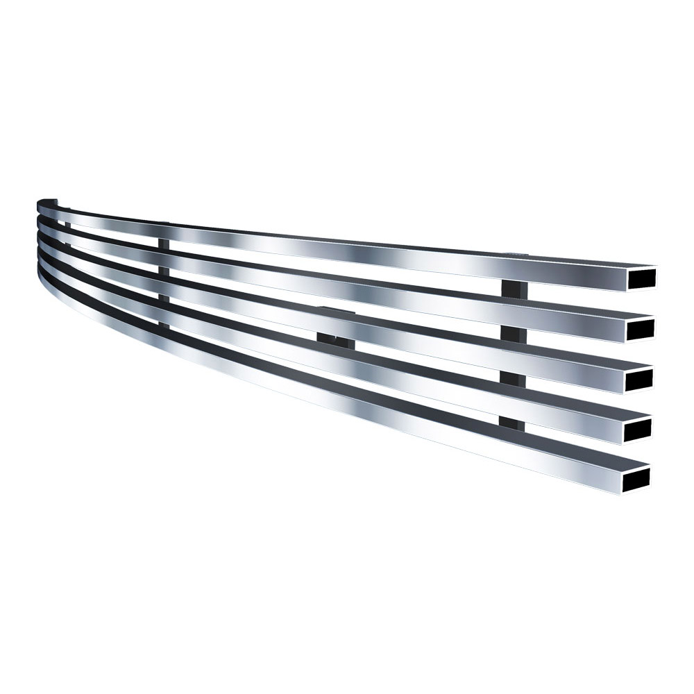 2006-2008 Dodge Ram 1500 Tow Hook Show/2006-2009 Dodge Ram 3500 Tow Hook Show/2006-2009 Dodge Ram 2500 Tow Hook Show LOWER BUMPER Stainless Steel Billet Grille